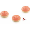 Donut XS 12 Silikomart: stampo in silicone bianco per 18 ciambelline da 34 h16 mm Donut XS 12 Silikomart: stampo in silicone bianco per 18 ciambelline da 34 h16 mm