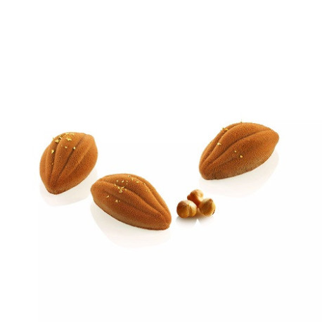 Cacao XS 12 Silikomart stampo silicone 16 cabosse 5x2,8xh1,9 cm