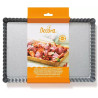 Forma Crostata Rettangolare Fondo Mobile 32x22xh3,5 cm in acciaio alta qualità da Decora Forma Crostata Rettangolare Fondo Mobile 32x22xh3,5 cm in acciaio alta qualità da Decora