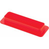 Truffle Eclair 75 Silikomart; stampo silicone bianco per 8 strisce Eclair 130x31 e h 28 mm con cutter Truffle Eclair 75 Silikomart; stampo silicone bianco per 8 strisce Eclair 130x31 e h 28 mm con cutter