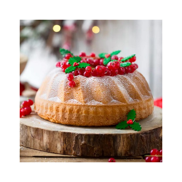 Gugelhupf o Kouglof Decora: stampo in acciaio antiaderente ø22xh11,5 cm