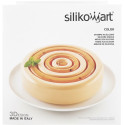 Color Silikomart: stampo in silicone grigio per torte ø20xh5 cm con effetto 3D