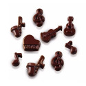 Choco Melody Scg43 Silikomart: stampo cioccolatini tema musicale