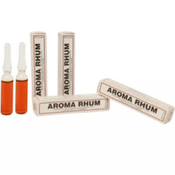 Aroma rhum liquido da Madma in fiala da 2 g, per aromatizzare impasti e creme per dolci