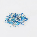 Sprinkles Mix Winter Snow Madma 90 g – Zuccherini Invernali Argento, Blu e Bianco con Stelline per Dolci e Biscotti