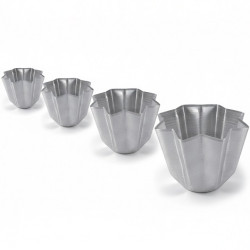 Stampi pandoro in alluminio puro da 250 g a 1 Kg da Linea Liotti