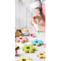 Set 6 Cutter Tagliabiscotti fiore in plastica per alimenti da 1,5 cm a 8 cm da Decora