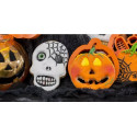 Set 2 Tagliapasta 1 Zucca e 1 Teschio in plastica da Decora