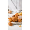 Stampo antiaderente autunno foglie e zucche in acciaio antiaderente da Decora