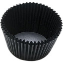 Pirottini mini bonbon neri in carta forno di ø2xh1,5 cm ideale per presentare confetti