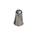 Bocchetta numero 402 o cornetto speciale Merletto in acciaio inox da Decora