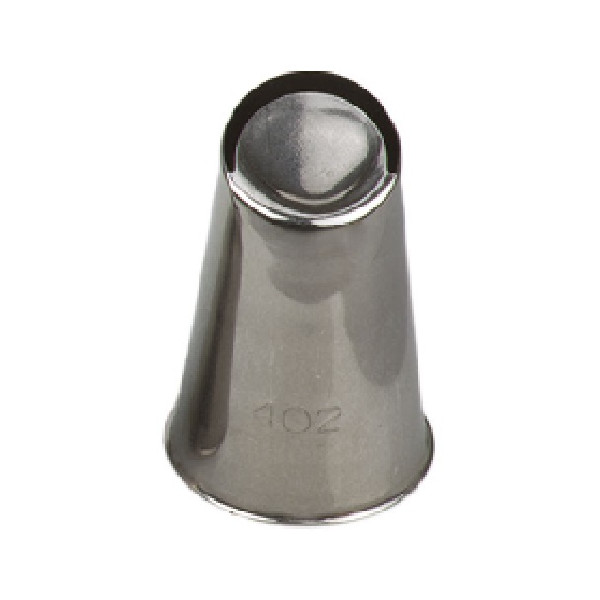 Bocchetta numero 402 o cornetto speciale Merletto in acciaio inox da Decora