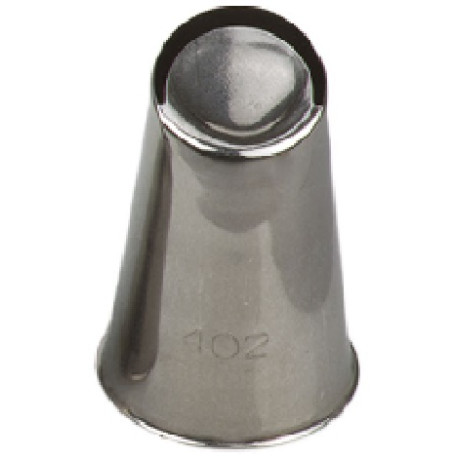 Bocchetta numero 402 o cornetto speciale Merletto in acciaio inox da Decora