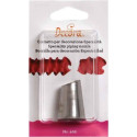 Cornetto Speciale Merletto n. 402 in acciaio inox ø2,3 x 3,5 cm Decora