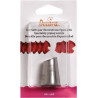 Cornetto Speciale Merletto n. 402 in acciaio inox ø2,3 x 3,5 cm Decora