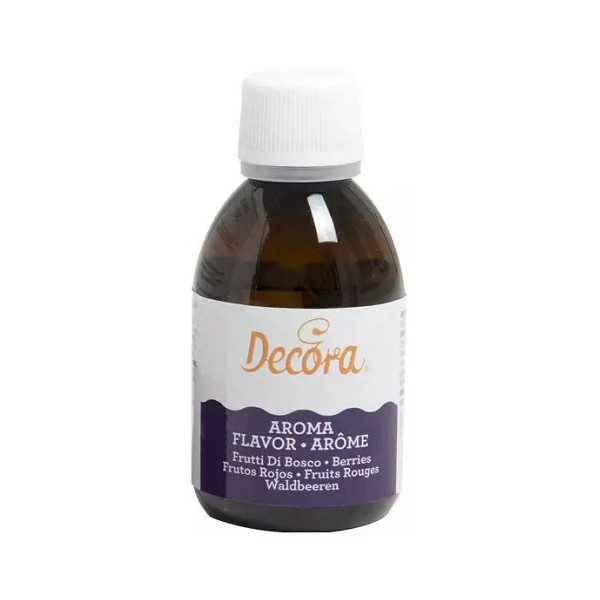 Aroma Frutti di Bosco Naturale Liquido Decora 50g |Essenza per Torte, Gelati e Pasticceria