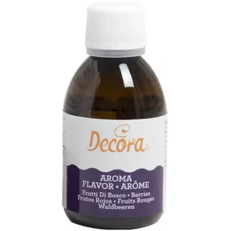 Aroma Frutti di Bosco Naturale Liquido Decora 50g |Essenza per Torte, Gelati e Pasticceria