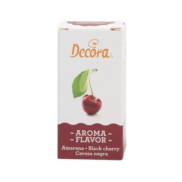 Aroma Naturale Amarena Liquido Decora 50g Analcolico | Essenza per Dolci, Torte e Biscotti
