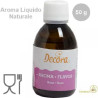 Aroma Rosa Naturale Liquido Decora 50g | Essenza Floreale per Dolci, Creme e Torte