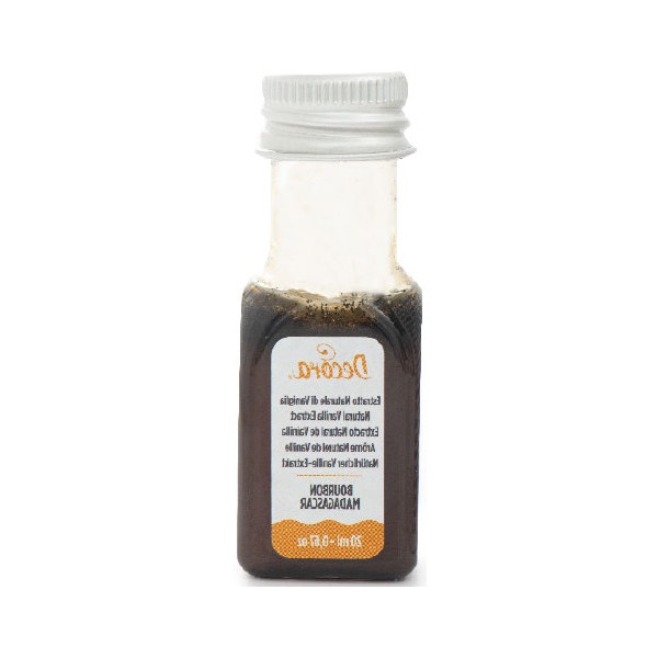 Estratto Naturale Vaniglia Bourbon Madagascar Decora 20 ml | Essenza Concentrata a Gusto Intenso