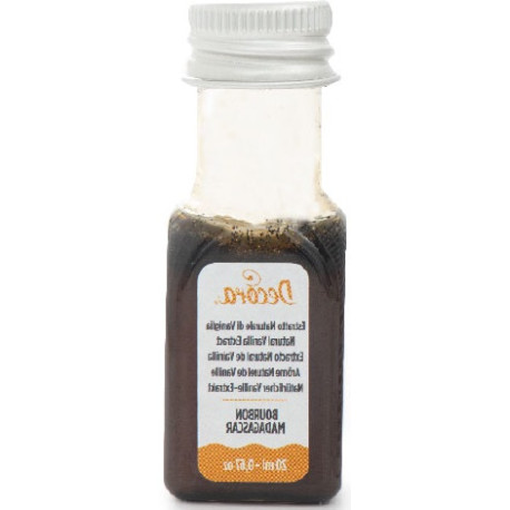 Estratto Naturale Vaniglia Bourbon Madagascar Decora 20 ml | Essenza Concentrata a Gusto Intenso