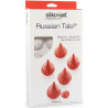Russian tale 30 Silikomart stampo in silicone bianco per mini porzioni dolci e semifreddo Russian tale 30 Silikomart stampo in silicone bianco per mini porzioni dolci e semifreddo