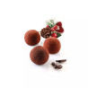 Truffles 70 Silikomart: stampo silicone 8 tartufi monoporzione di ø5,2xh4,5 cm