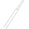 Spillone per panettoni e colombe in acciaio inox lungo 62 cm da Decora