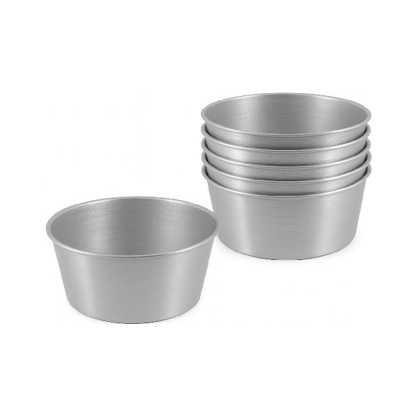 Stampo Conico Panettone Alto o Pandoro in Alluminio Puro Professionale LINEA LIOTTI | Tortiera Varie Misure ø16 a ø24 cm