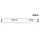 Spillone Professionale a 2 Punte in Acciaio Inox DECORA per Raffreddamento Panettoni e Colombe | Lunghezze 62 cm