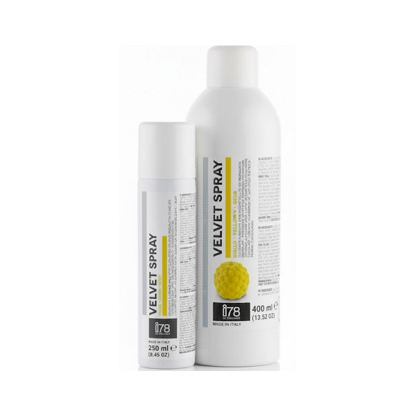 Velvet Spray Giallo Silikomart | Colorante Alimentare Effetto Velluto