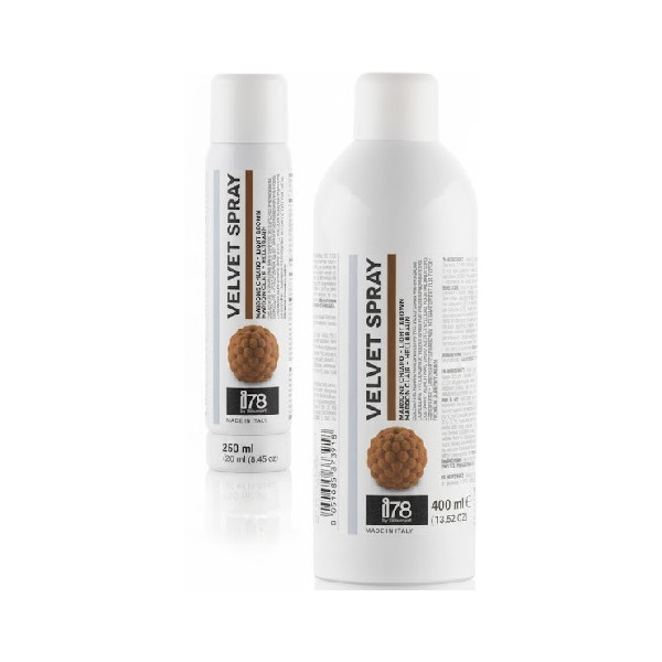 Velvet Spray Beige o Marrone Chiaro Silikomart | Colorante Alimentare Effetto Velluto