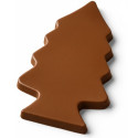 Stampo Tavoletta Cioccolato Albero di Natale – Policarbonato Professionale, Abete Piatto 265 g (205×135×13 mm)