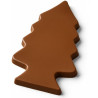 Stampo Tavoletta Cioccolato Albero di Natale – Policarbonato Professionale, Abete Piatto 265 g (205×135×13 mm)