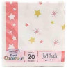 Tovaglioli Natalizi di Carta tema Stelle da Dopla 18356 Soft Touch – 33×33 cm, 2 Veli, 20 pz – Decorazione Tavola e Feste