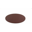 Disco Sottotorta Sottile Marrone Decora – Ø16 cm, Spessore 0,3 cm, Base a Doppia Faccia per Torte