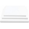 Sottotorta Rigido Quadrato Bianco Decora – Spessore 1,2 cm, Formati 20×20 / 40×40 cm