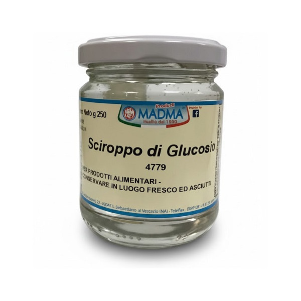 Sciroppo di Glucosio Liquido Madma 250g – per Pasticceria, Gelato e Glassa a Specchio | Anti-Cristallizzazione