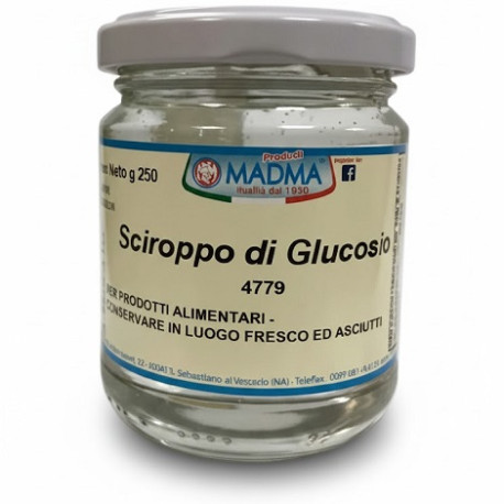 Sciroppo di Glucosio Liquido Madma 250g – per Pasticceria, Gelato e Glassa a Specchio | Anti-Cristallizzazione