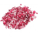 Sprinkles Mix Pink Shades Madma 90 g – Decorazioni di Zucchero Rosa, Argento e Bianco per Dolci e Biscotti