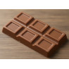 Stampo Policarbonato Mini Tavoletta Cioccolato Rettangolare 10g | 16 Blocchi Dim. 5,5×3×H0,63 cm