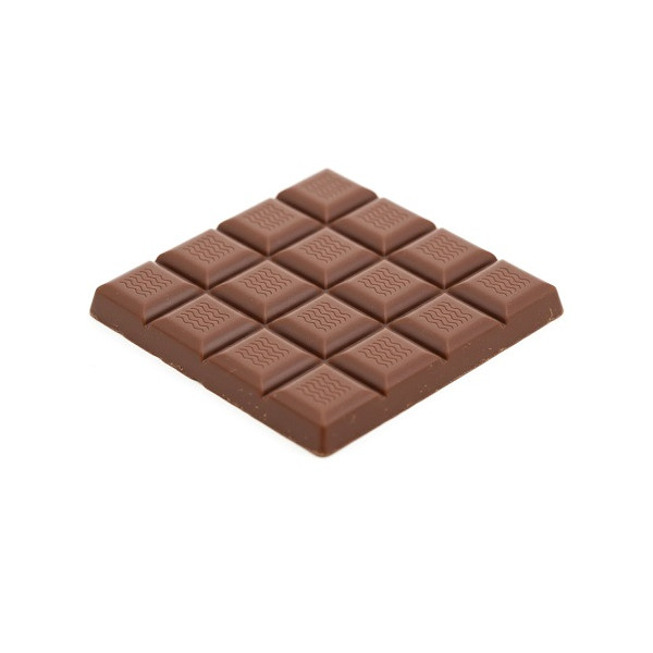 Stampo Policarbonato Tavoletta di Cioccolato Quadrata 100 g – 2 Cavità 10×10×H1 cm – Blocchetti Onda