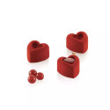 Small Passion Savarin Silikomart – Stampo in silicone per 24 piccoli cuori savarin da 3,4 cm