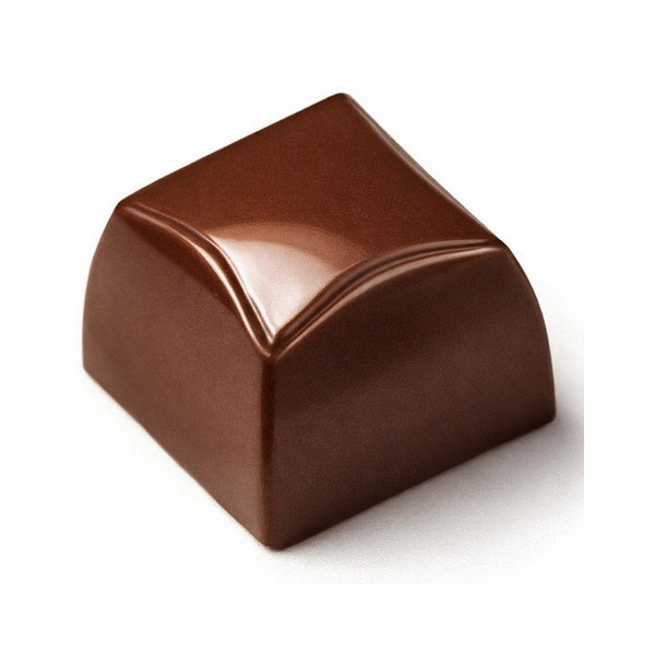 Stampo Cioccolatini Quadrato in Policarbonato – 32 Cavità Professionali (2,4×2,4×H1,9cm, 7g)