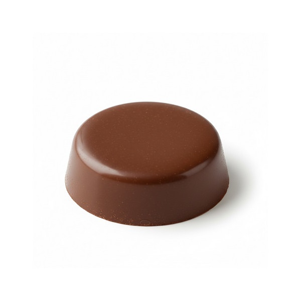 Stampo Cioccolatini Compressa Tonda in Policarbonato – 40 Cavità Professionali Ø20×H5,7mm, 2g