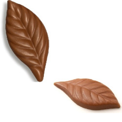 Stampo Foglia di Cioccolato in Policarbonato – Cavità Professionali (Formati 5cm, 3g /6cm, 6g)
