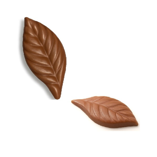 Stampo Foglia di Cioccolato in Policarbonato – Cavità Professionali (Formati 5cm, 3g /6cm, 6g)