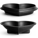 Venice 750 Silikomart (156×134×H67mm) – Set 2 Stampi Antiaderenti in T-Plus+ per Cuore 3D