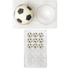 Stampo in Policarbonato Pallone da Calcio – 18 o 2 Cavità Ø2,5 / Ø12cm (Decora)