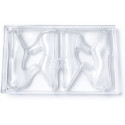 Stampo Professionale Scarpetta con Tacco in Policarbonato – 15×7cm Cabrellon | 4 Cavità